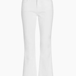 Frame Denim Women's Crisp White Flare Jeans